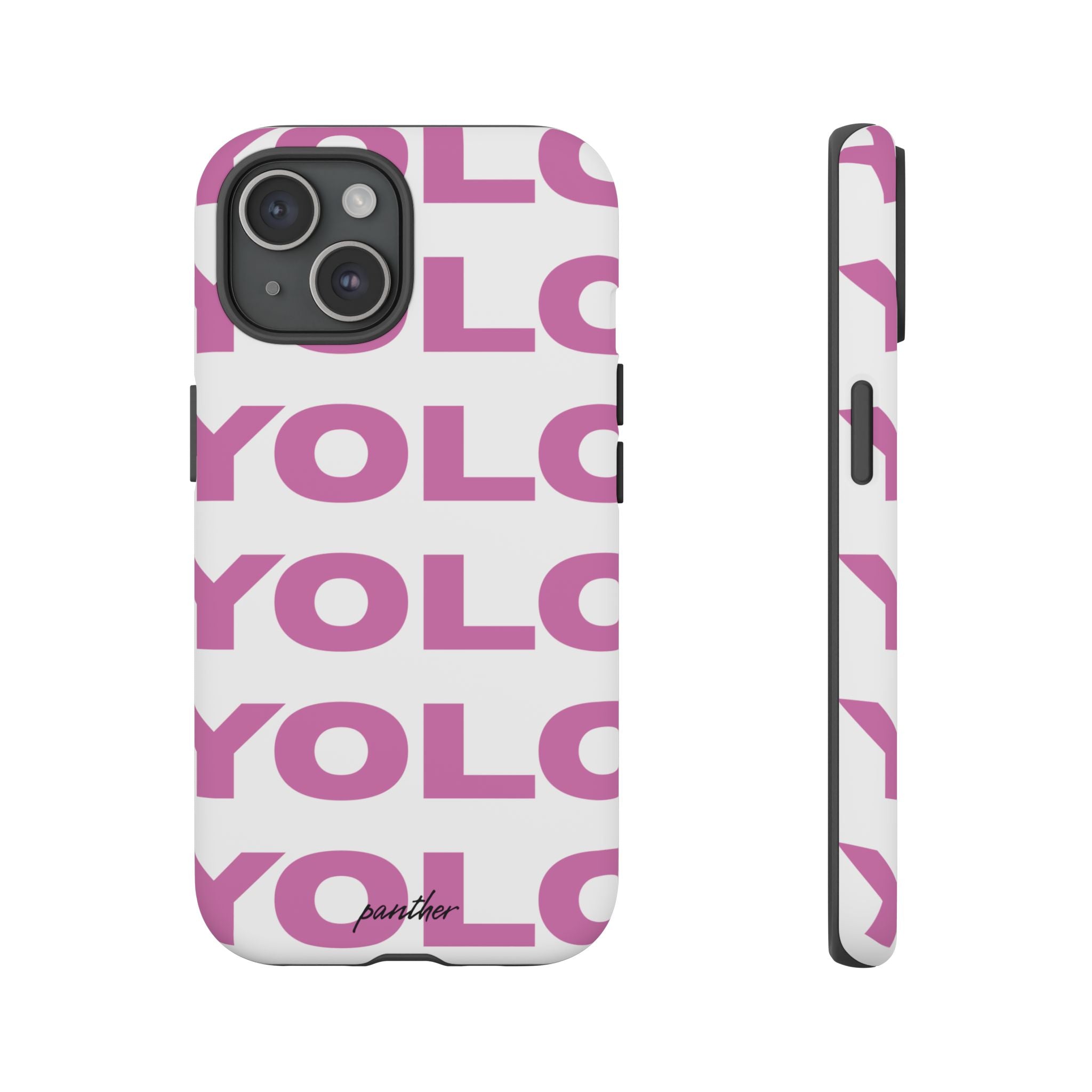 YOLO (White & Pink)