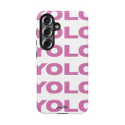 YOLO (White & Pink)