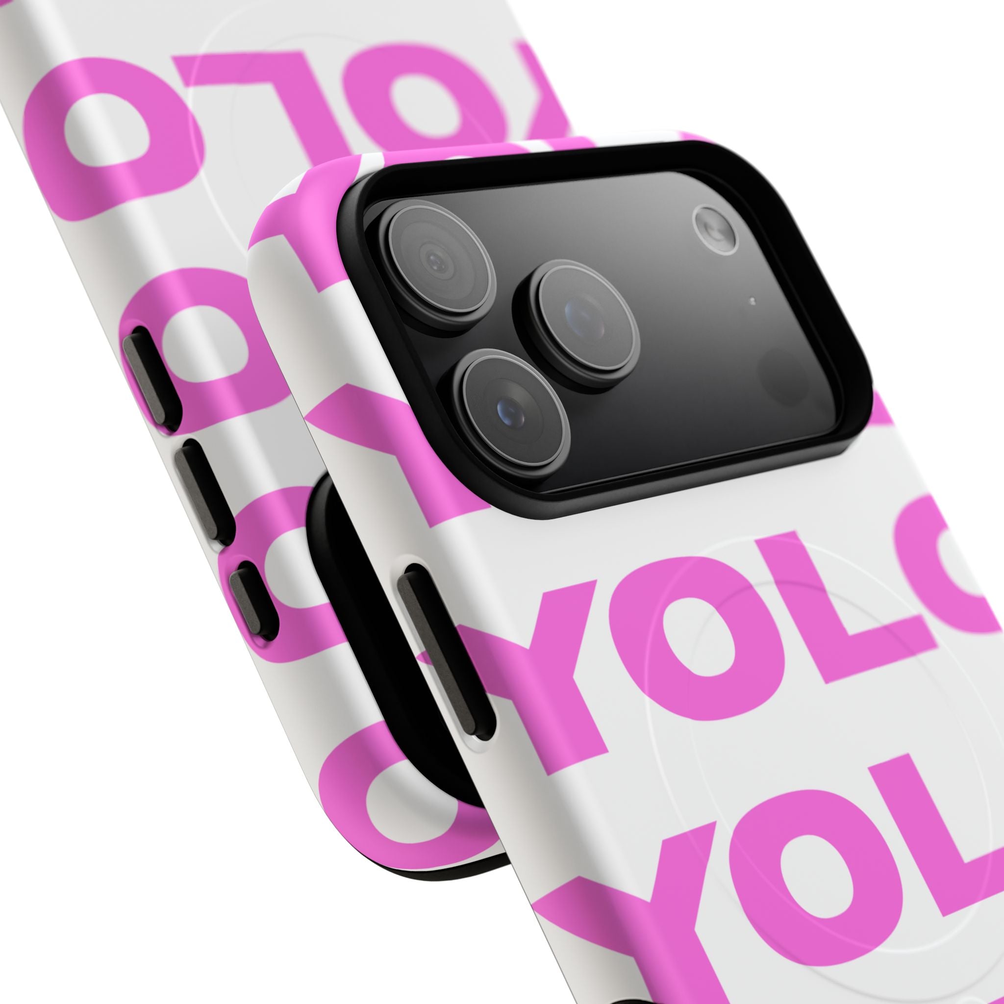 YOLO (White & Pink) (magsafe)