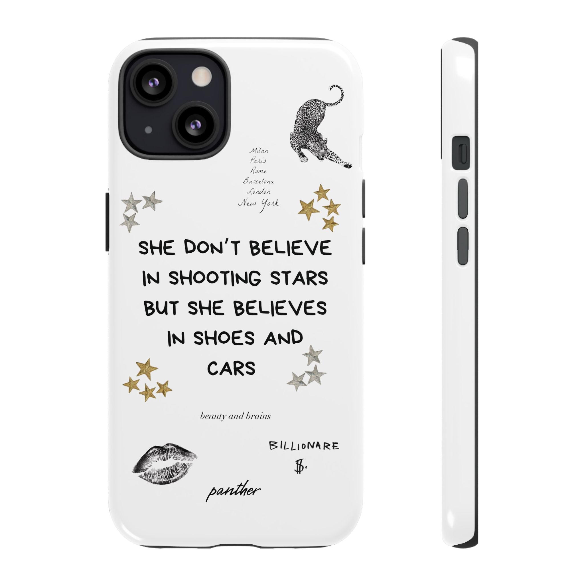 “She don’t believe in shooting stars”