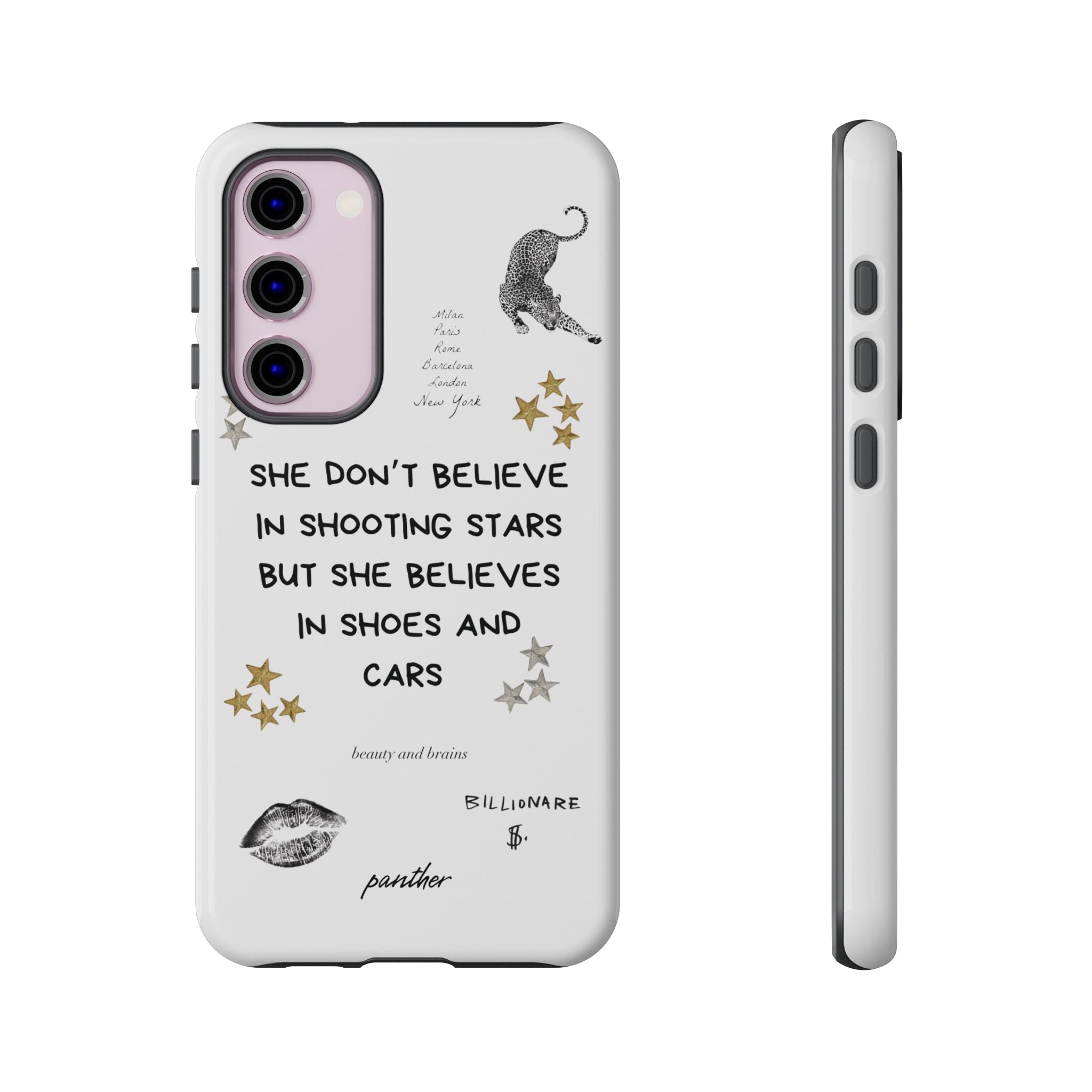 “She don’t believe in shooting stars”