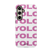 YOLO (White & Pink)