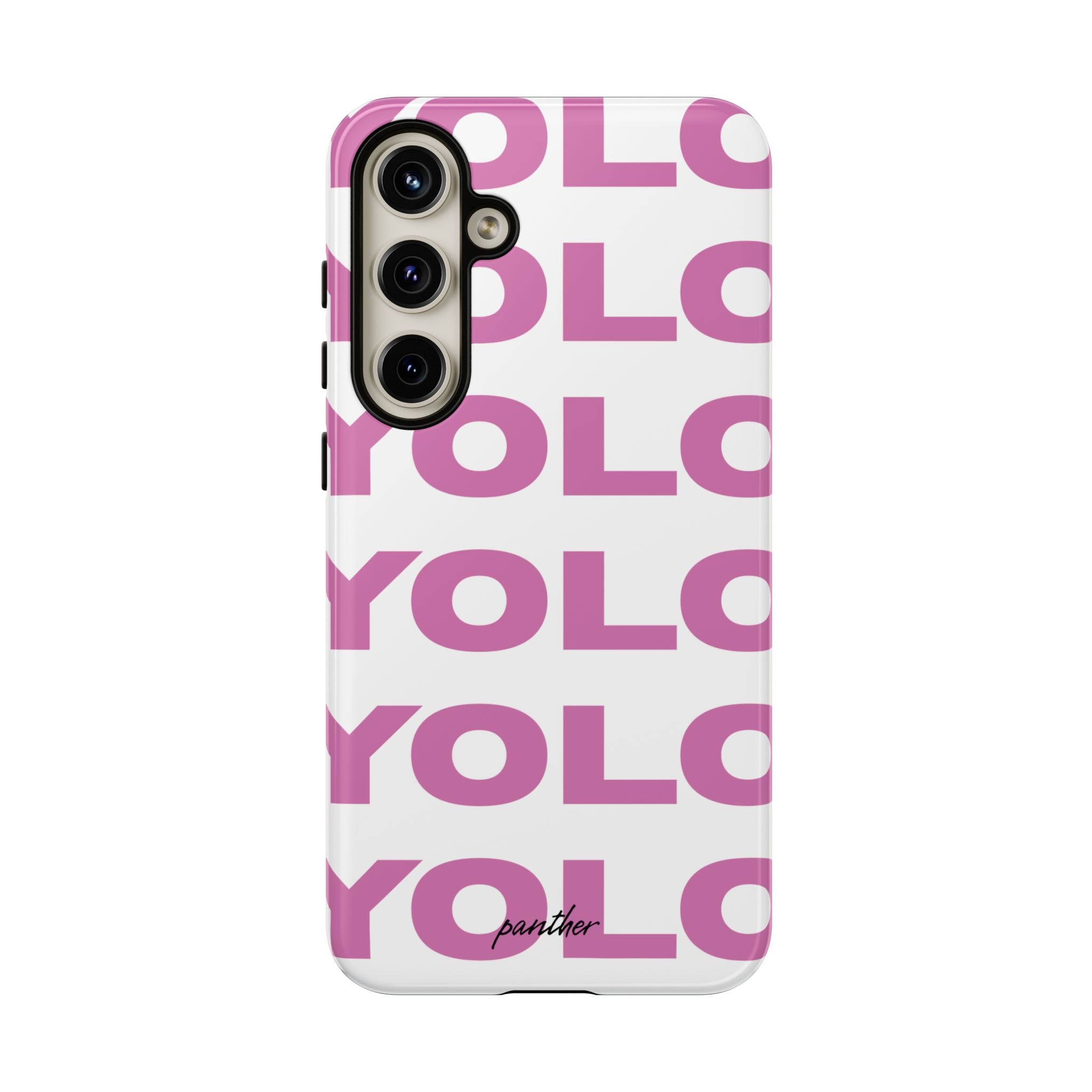 YOLO (White & Pink)