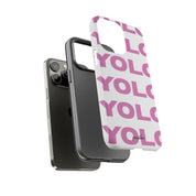 YOLO (White & Pink)
