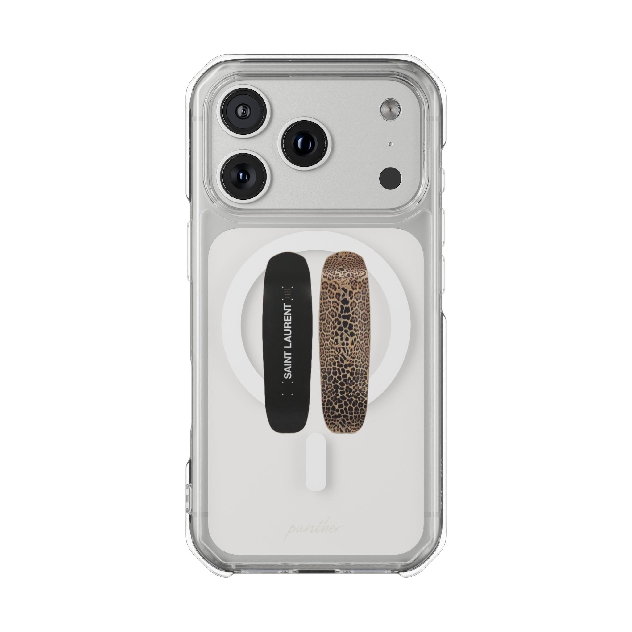 Panther Skateboard Clear Case (Magsafe)