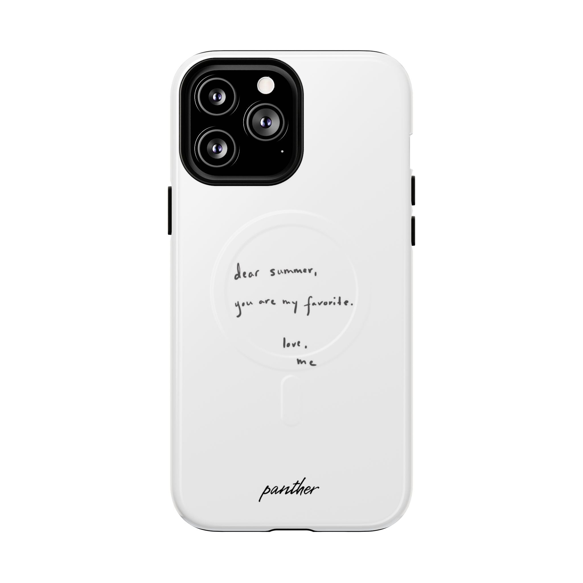 "Dear summer, you are my favorite." (Magsafe)
