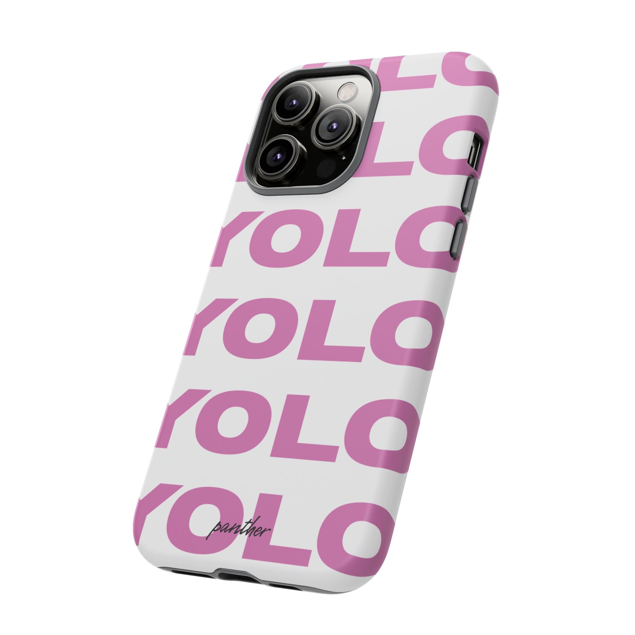YOLO (White & Pink)