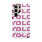 YOLO (White & Pink)