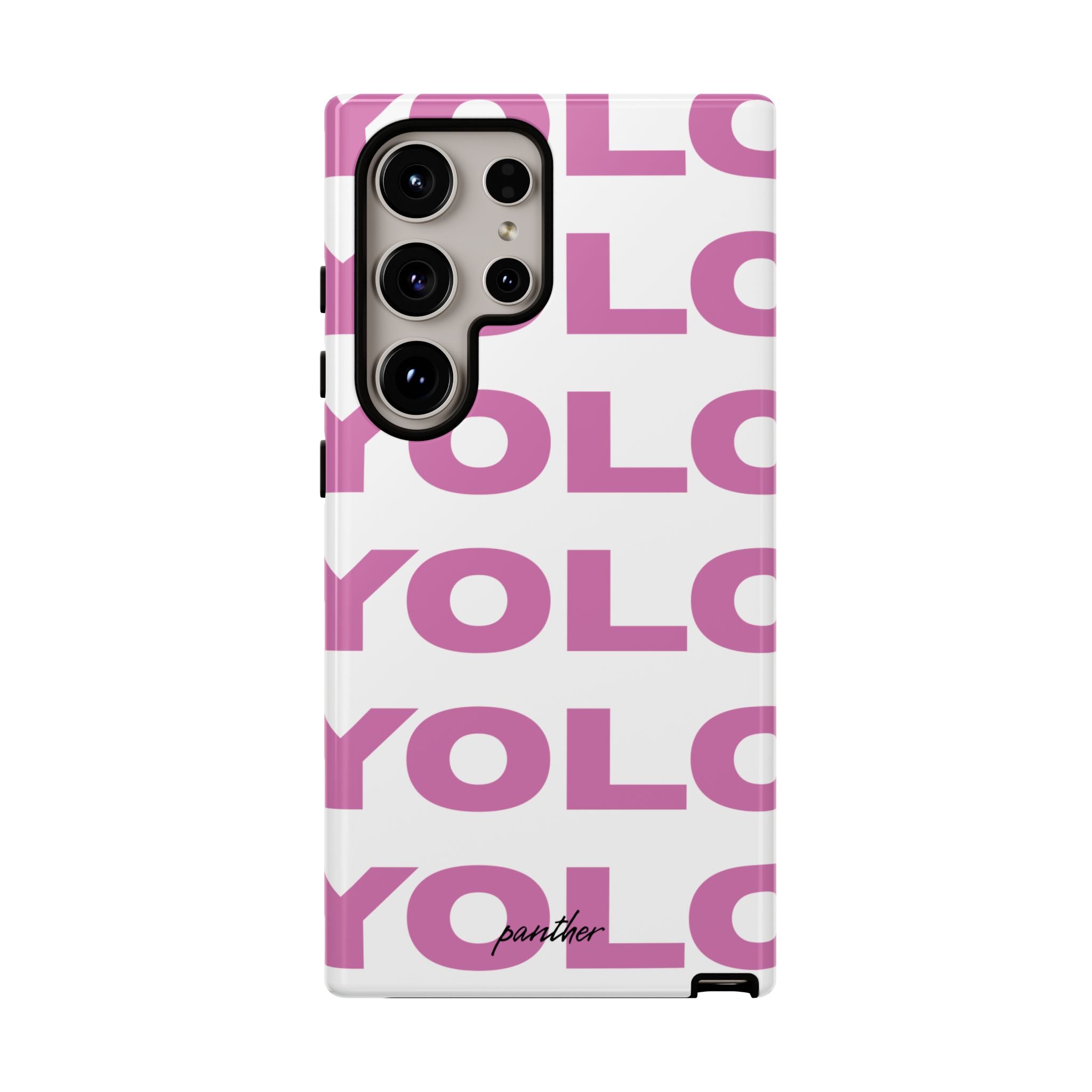 YOLO (White & Pink)