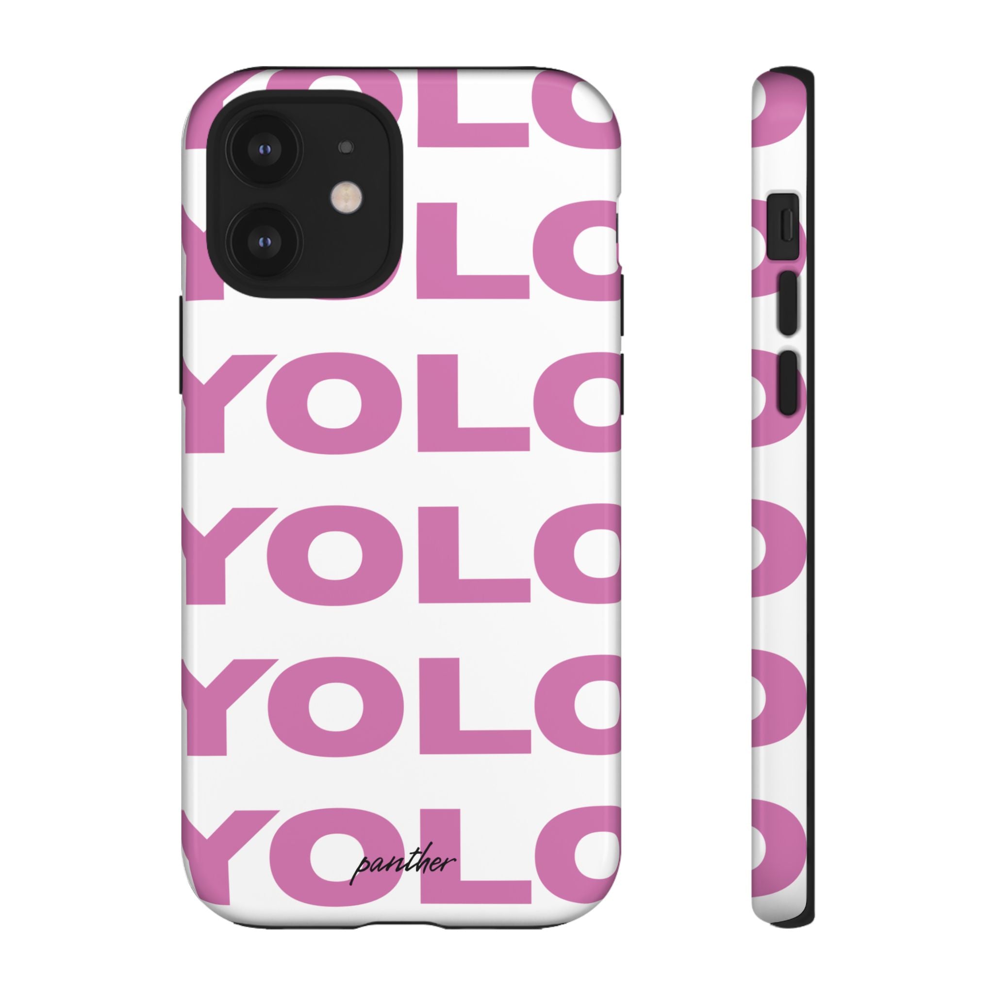 YOLO (White & Pink)