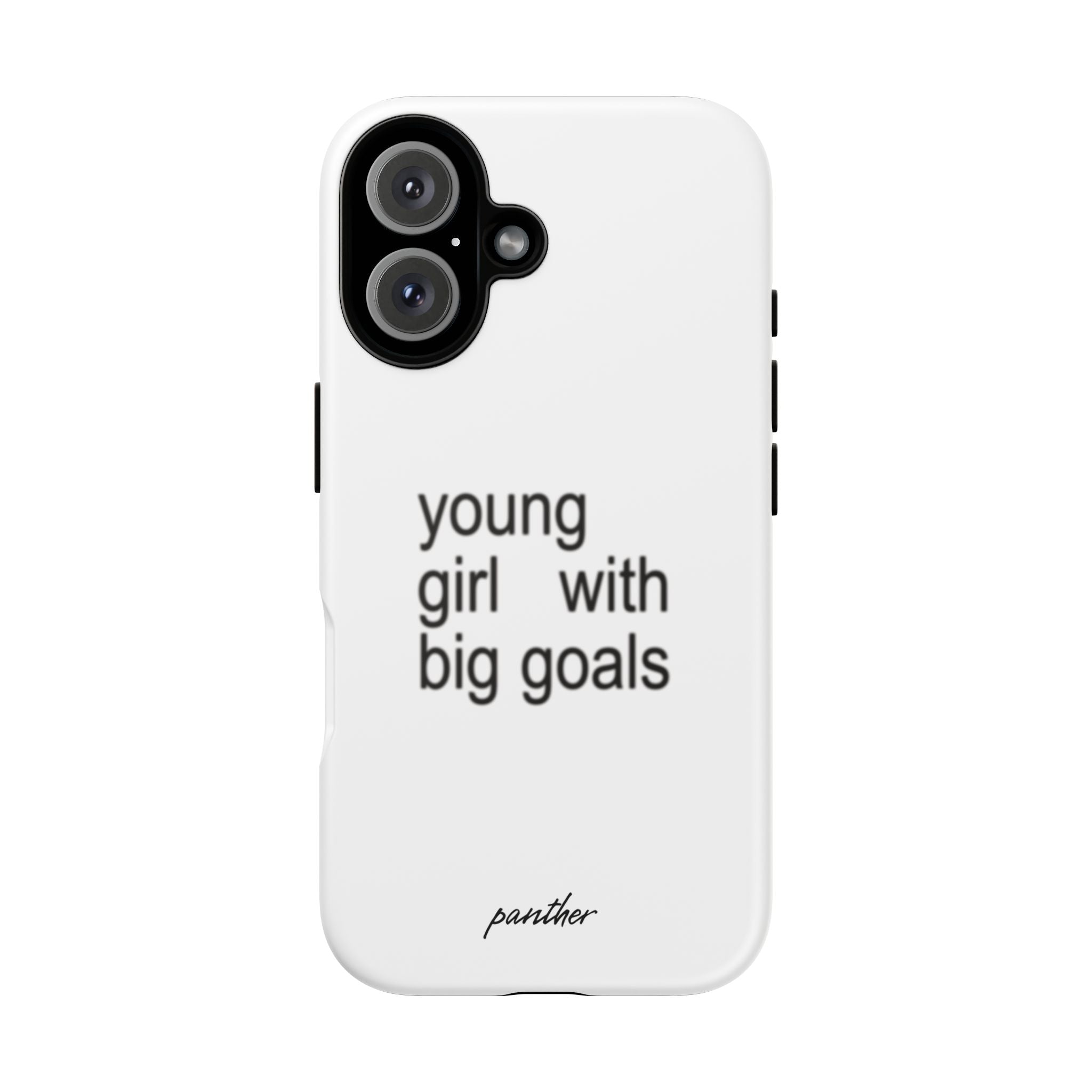 Young Girl With Big Goals