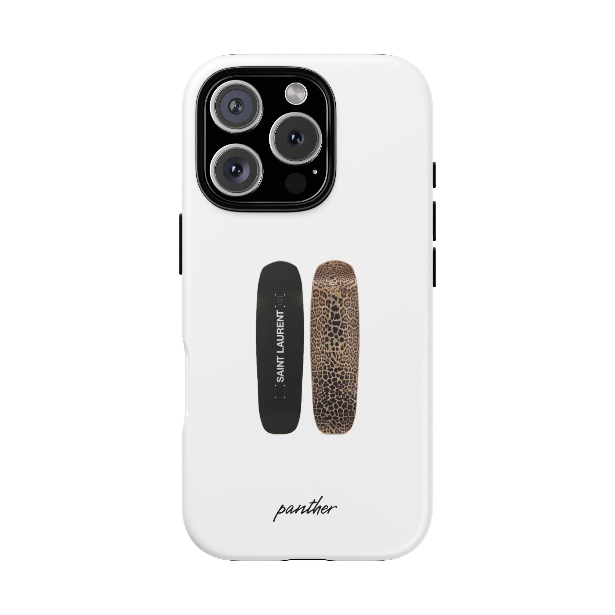Panther Skateboards (White)