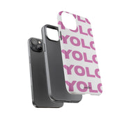 YOLO (White & Pink)