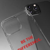 “Be The Difference” Clear Case