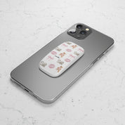 Light Pink Preppy Phone Click-On Grip