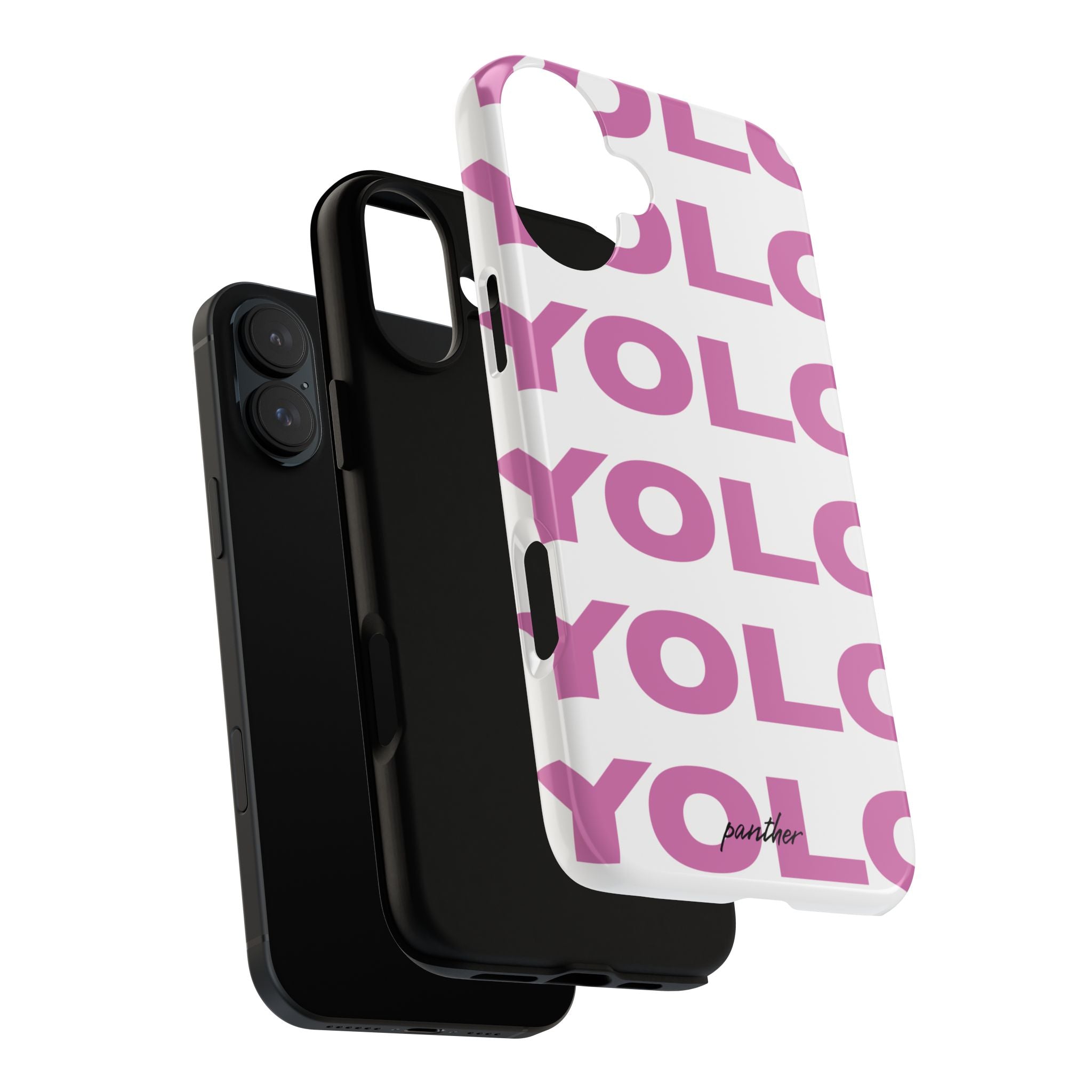 YOLO (White & Pink)