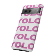 YOLO (White & Pink)