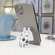Navy Glam Phone Click-On Grip