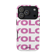YOLO (White & Pink)