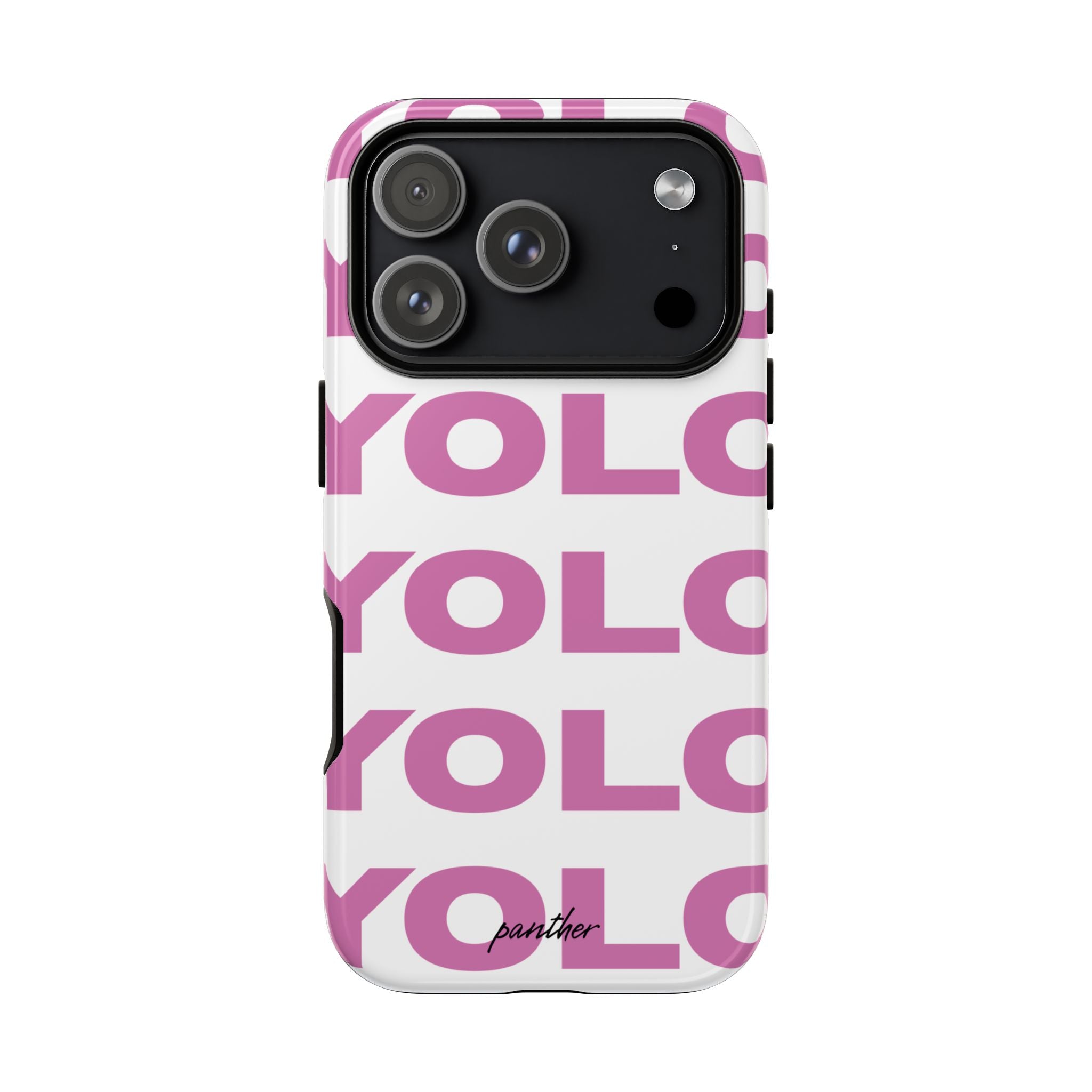 YOLO (White & Pink)