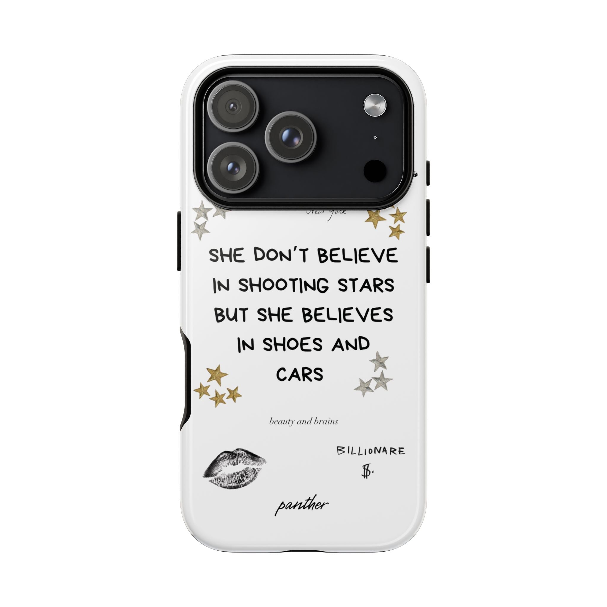 “She don’t believe in shooting stars”