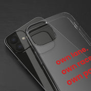 “Own Lane. Own Race. Own Pace.” Clear Case