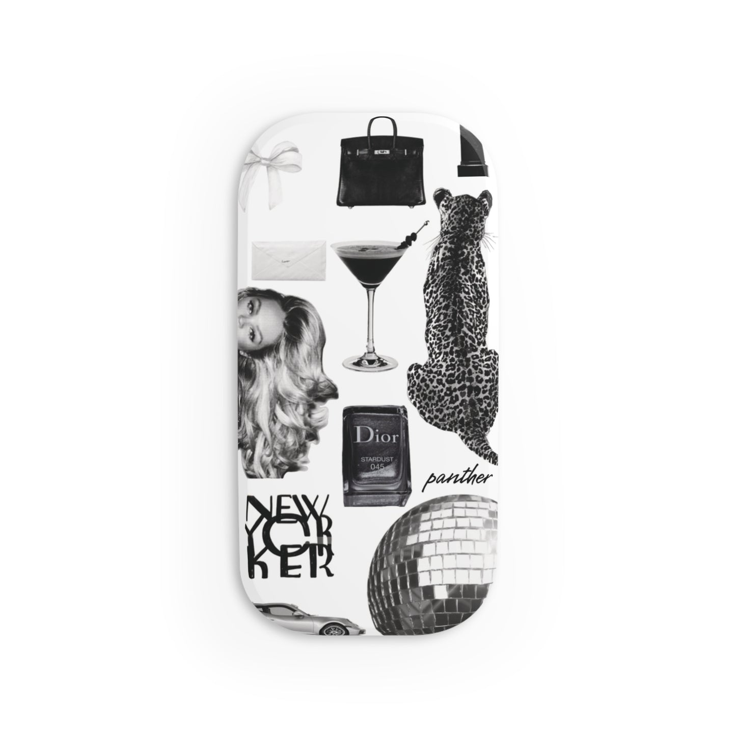 Glamour New York Bling Phone Click-On Grip