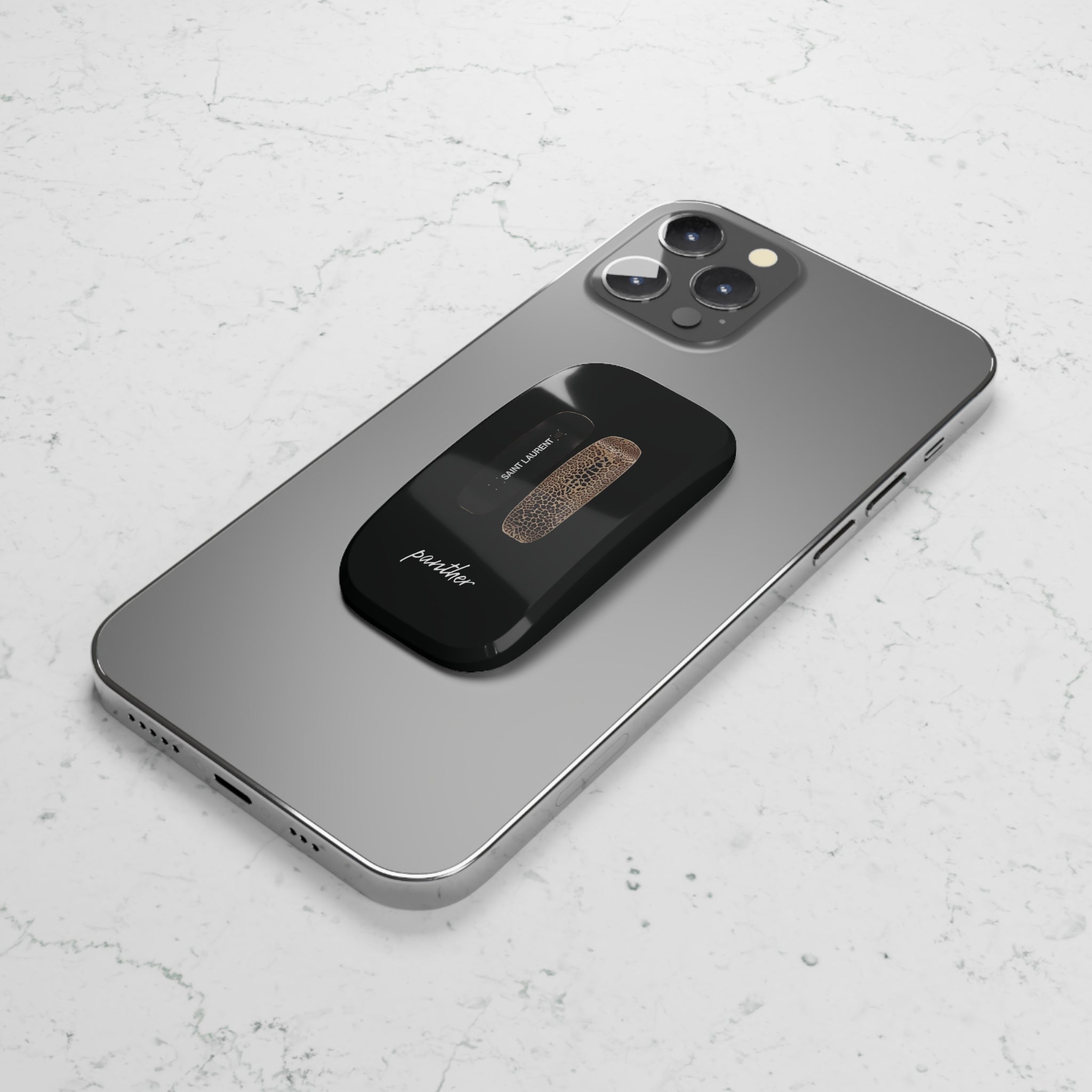 Panther Skateboards Phone Click-On Grip (Black)