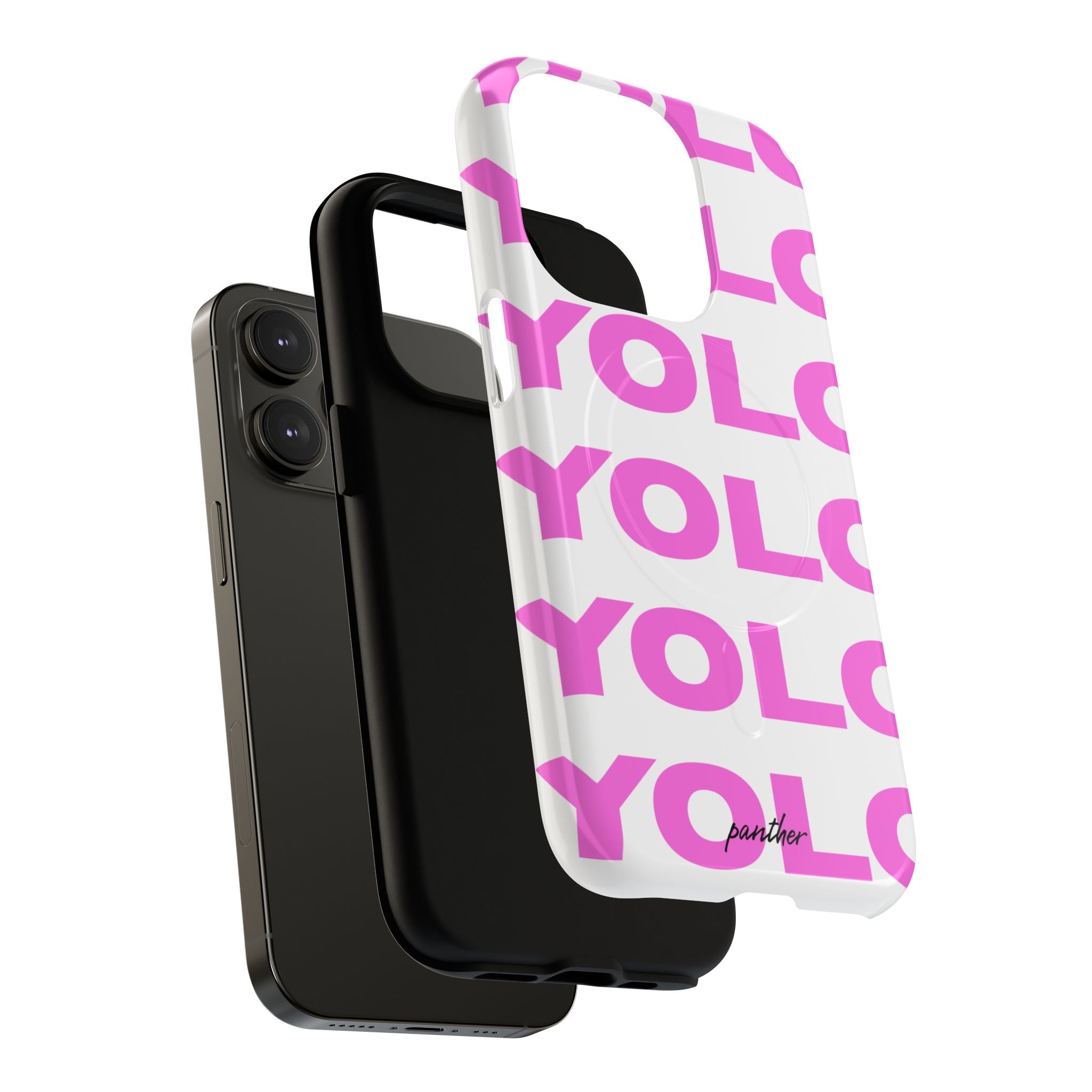 YOLO (White & Pink) (magsafe)