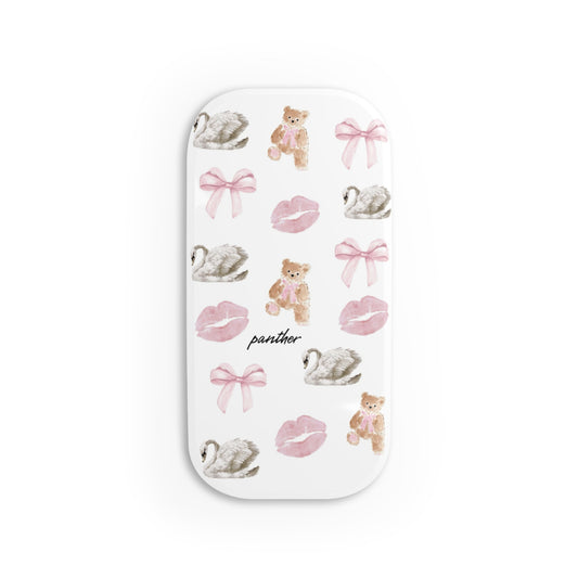 Light Pink Preppy Phone Click-On Grip