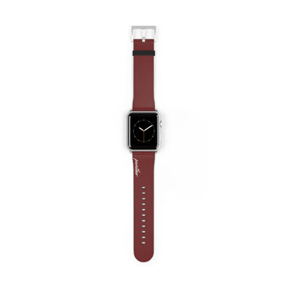 Burgundy AppleWatch Band