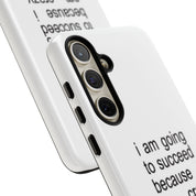 I Am Going To Succeed Because I Am Crazy
