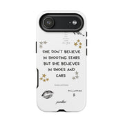 “She don’t believe in shooting stars”
