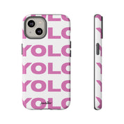 YOLO (White & Pink)