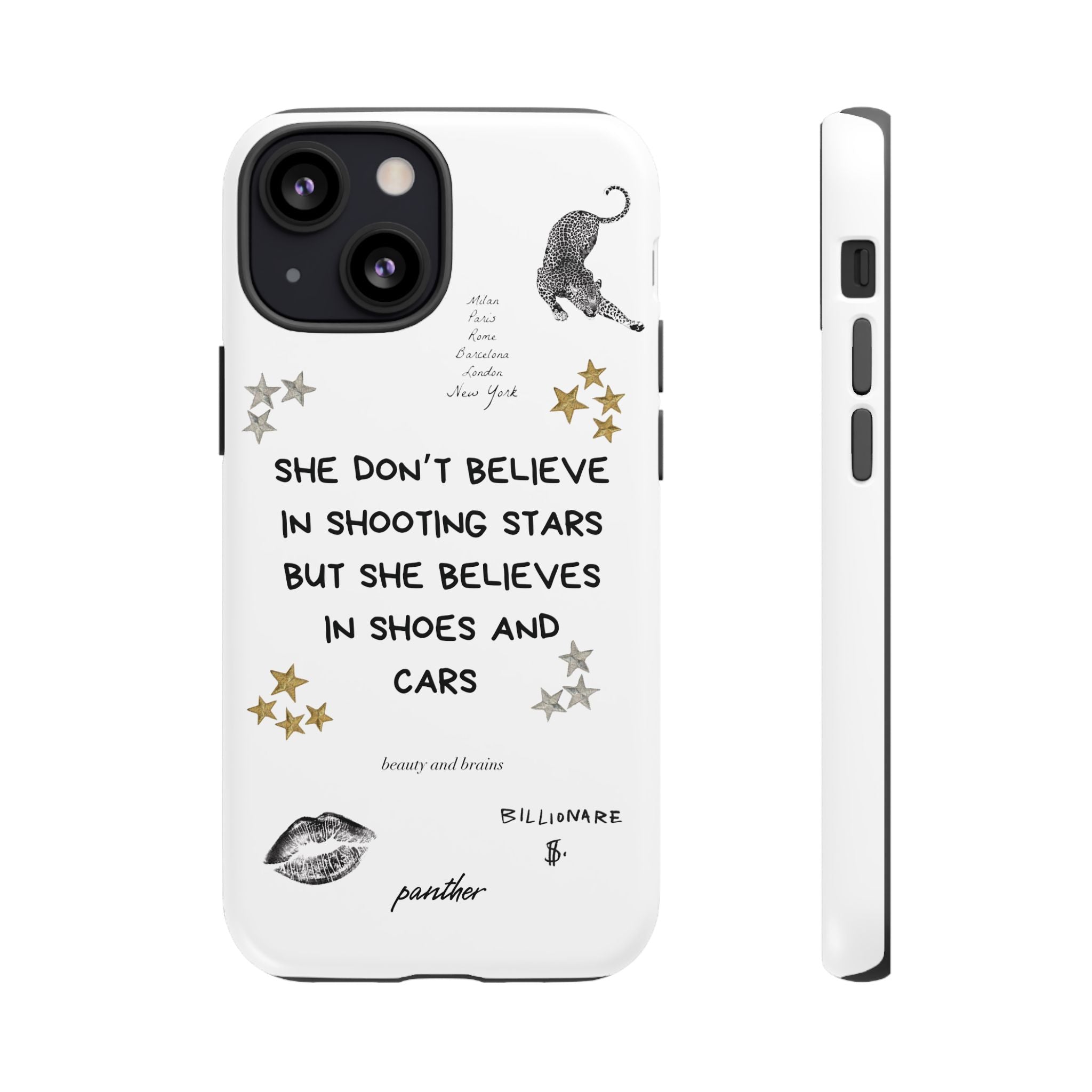 “She don’t believe in shooting stars”
