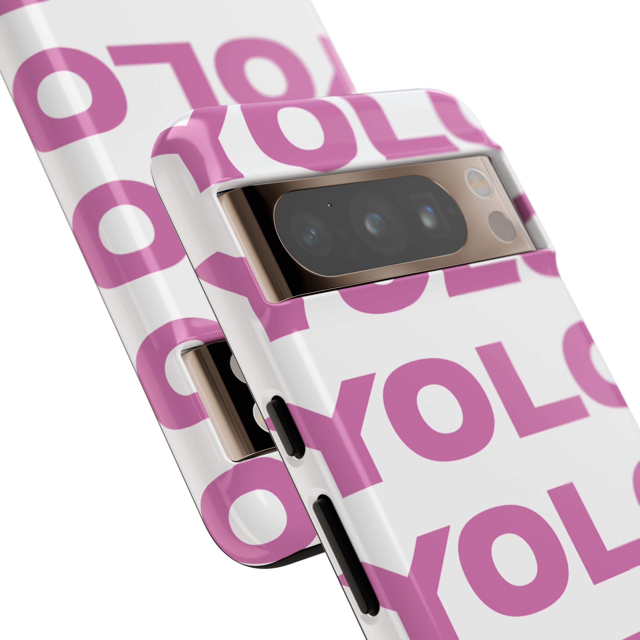YOLO (White & Pink)