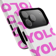 YOLO (White & Pink) (magsafe)