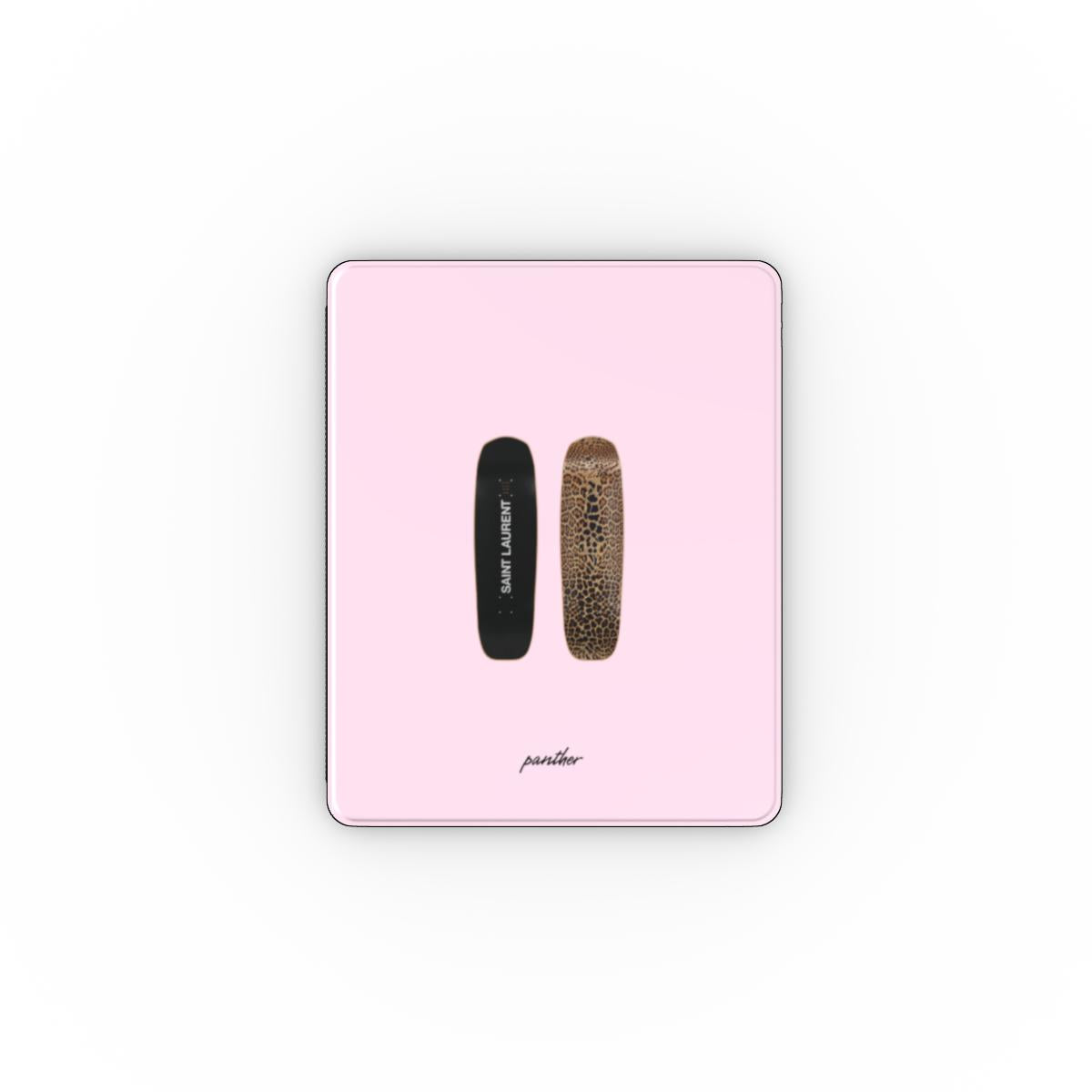 Panther Skateboards (Pink) Apple iPad Case