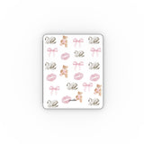 Light Pink Preppy Apple iPad Case