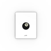 8 Ball (White) Apple iPad Case