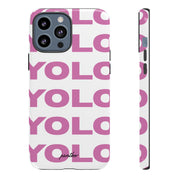YOLO (White & Pink)
