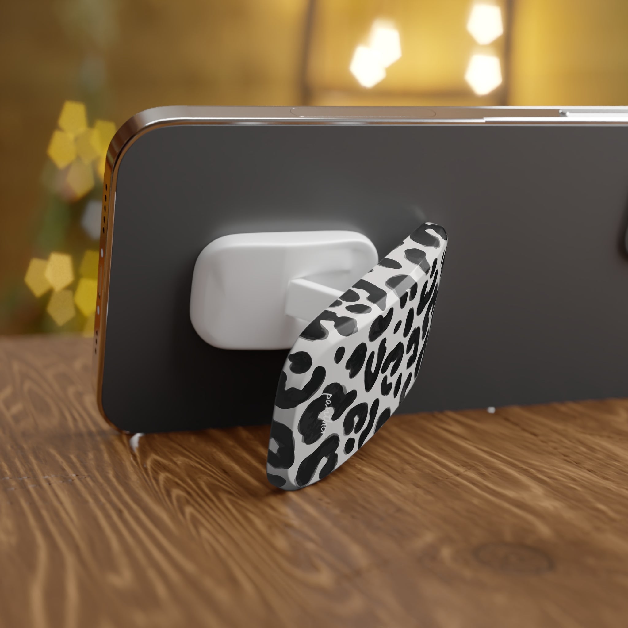 Noir Panther Phone Click-On Grip