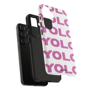 YOLO (White & Pink)