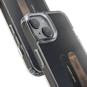 Panther Skateboard Clear Case