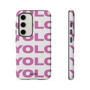 YOLO (White & Pink)