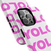 YOLO (White & Pink) (magsafe)