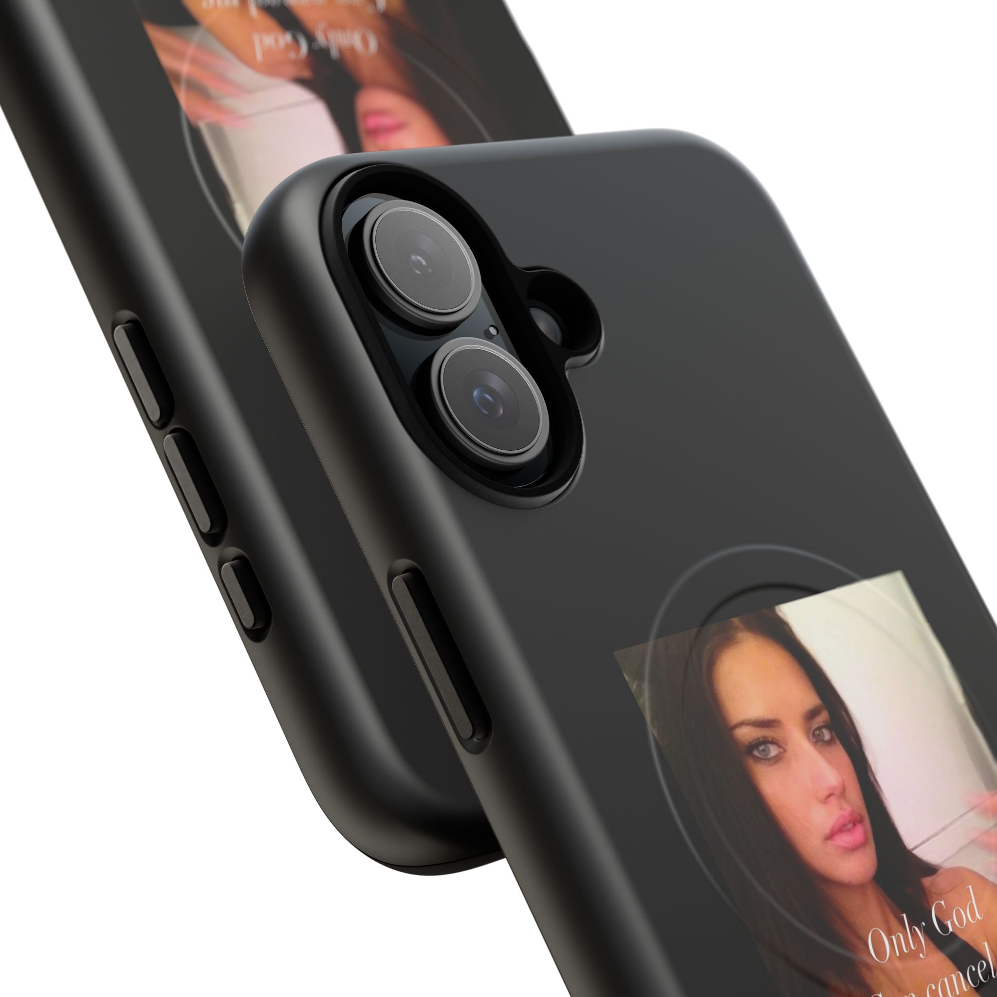"Only God Can Cancel Me" (Black) (Magsafe)