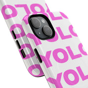 YOLO (White & Pink) (magsafe)