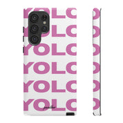 YOLO (White & Pink)