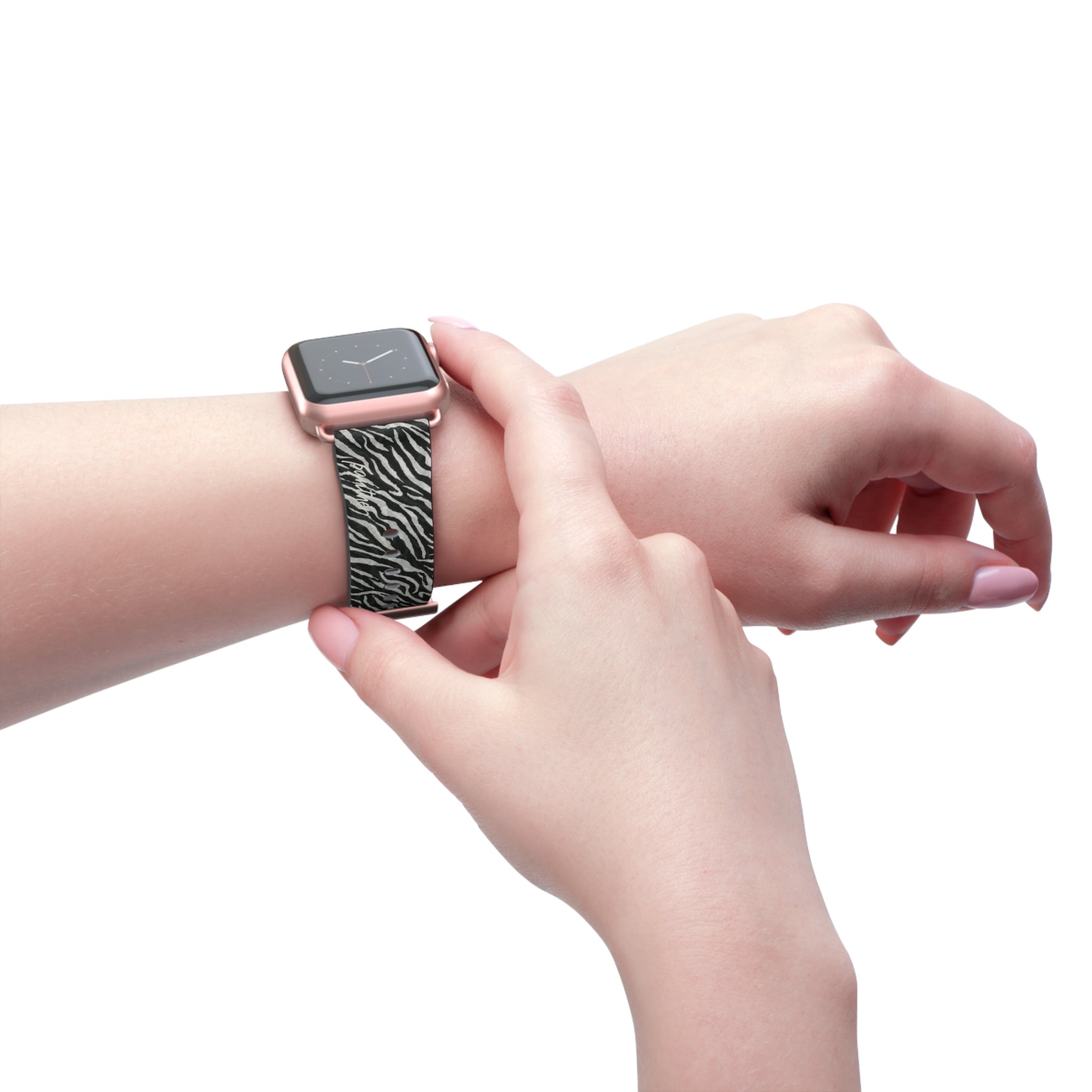Zebra AppleWatch Band